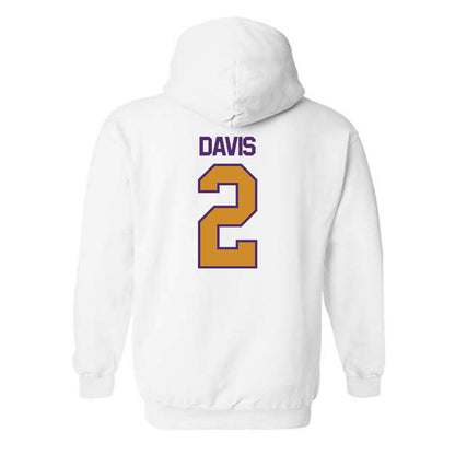 Alcorn - NCAA Baseball : Kanious Davis - Classic Shersey Hooded Sweatshirt-1