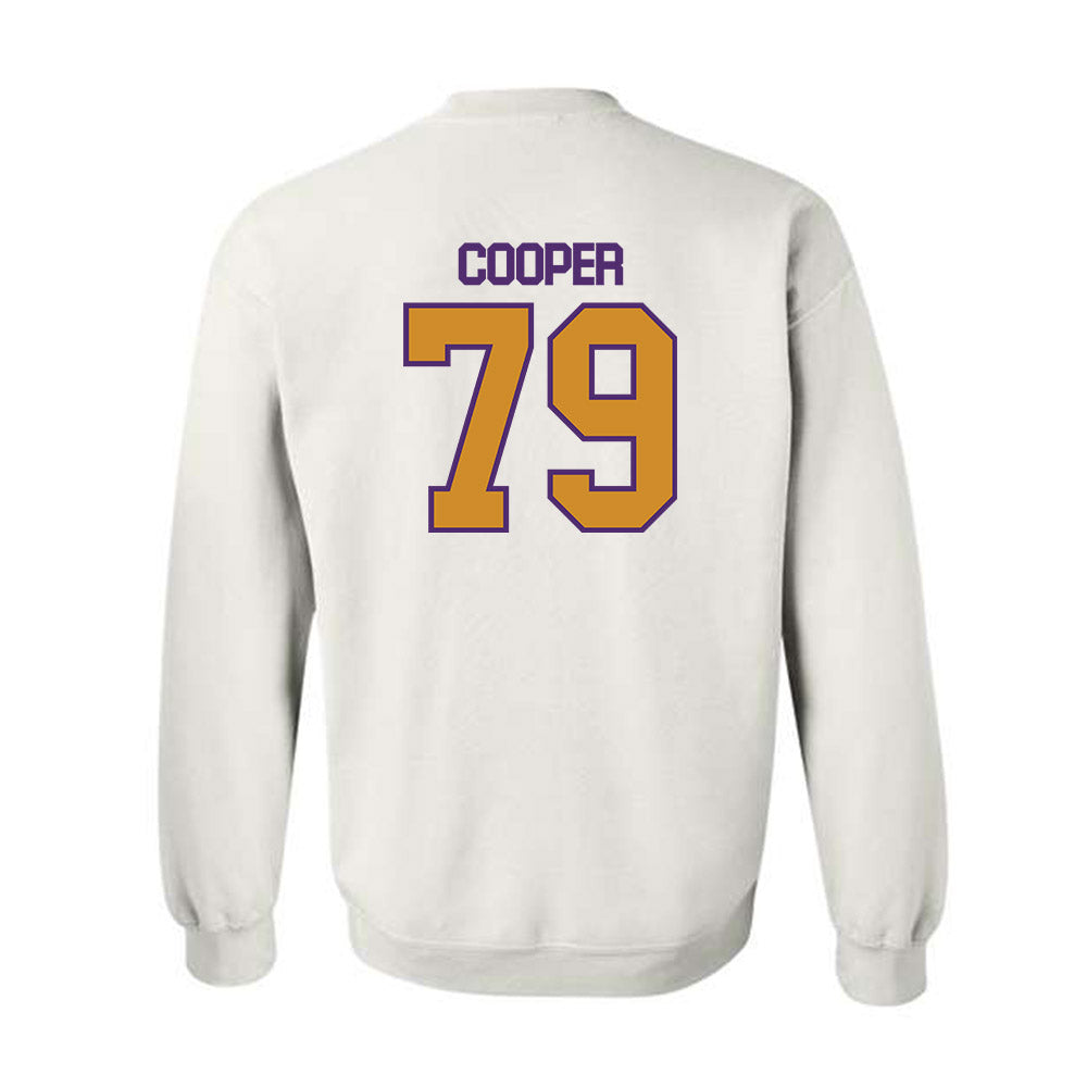 Alcorn - NCAA Football : Derrick Cooper - Classic Shersey Crewneck Sweatshirt-1