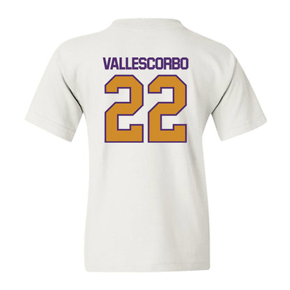 Alcorn - NCAA Baseball : Adrian Vallescorbo - Classic Shersey Youth T-Shirt-1