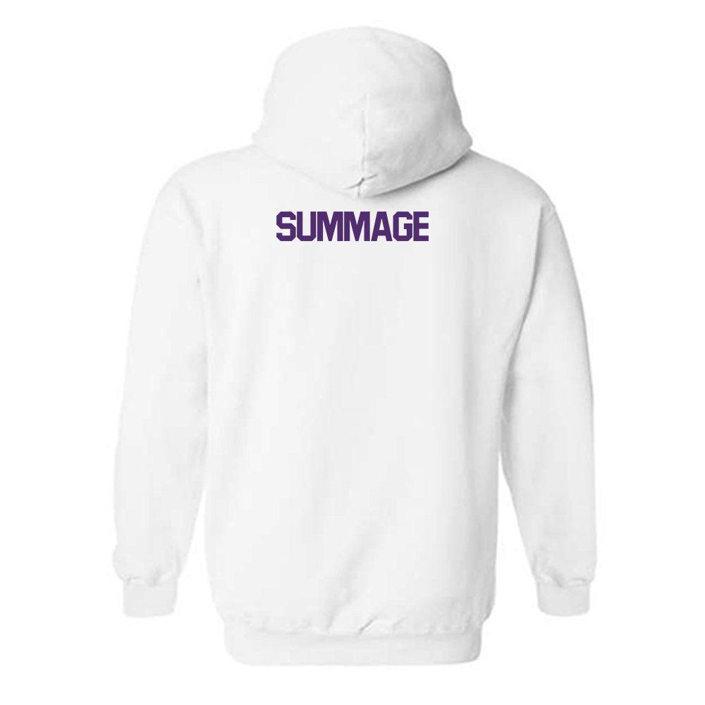 Alcorn - NCAA Men's Track & Field : Preston Summage - Classic Shersey Hooded Sweatshirt-1