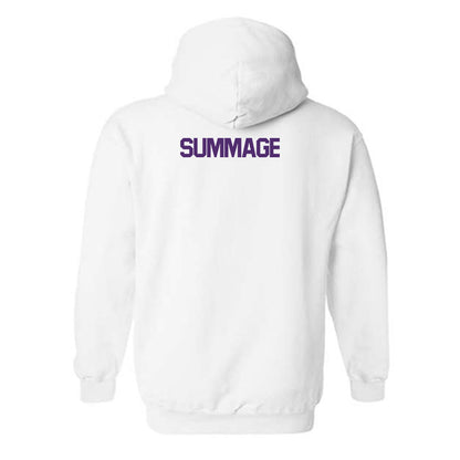 Alcorn - NCAA Men's Track & Field : Preston Summage - Classic Shersey Hooded Sweatshirt-1