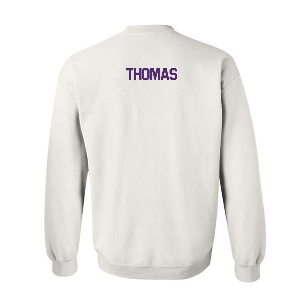 Alcorn - NCAA Men's Tennis : JjT Thomas - Classic Shersey Crewneck Sweatshirt-1