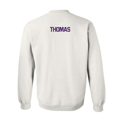 Alcorn - NCAA Men's Tennis : JjT Thomas - Classic Shersey Crewneck Sweatshirt-1