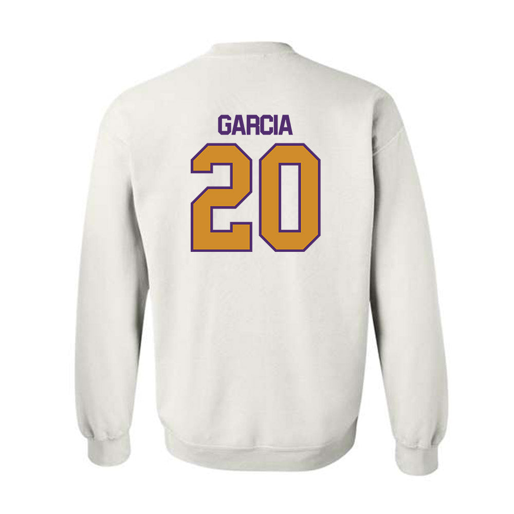 Alcorn - NCAA Baseball : Nicodemius Garcia - Classic Shersey Crewneck Sweatshirt-1