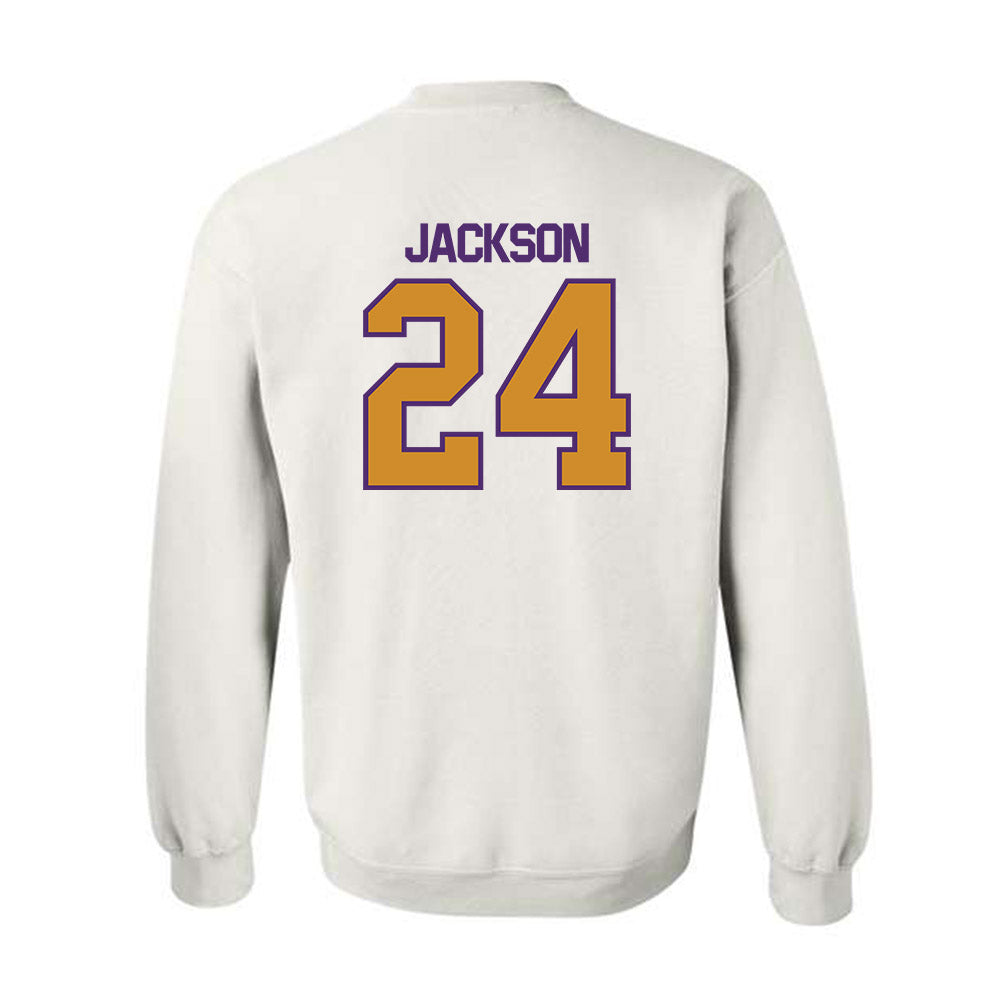 Alcorn - NCAA Baseball : Chance Jackson - Classic Shersey Crewneck Sweatshirt-1