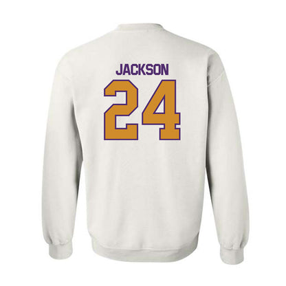 Alcorn - NCAA Baseball : Chance Jackson - Classic Shersey Crewneck Sweatshirt-1