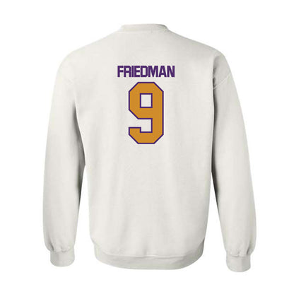 Alcorn - NCAA Baseball : Asher Friedman - Classic Shersey Crewneck Sweatshirt-1