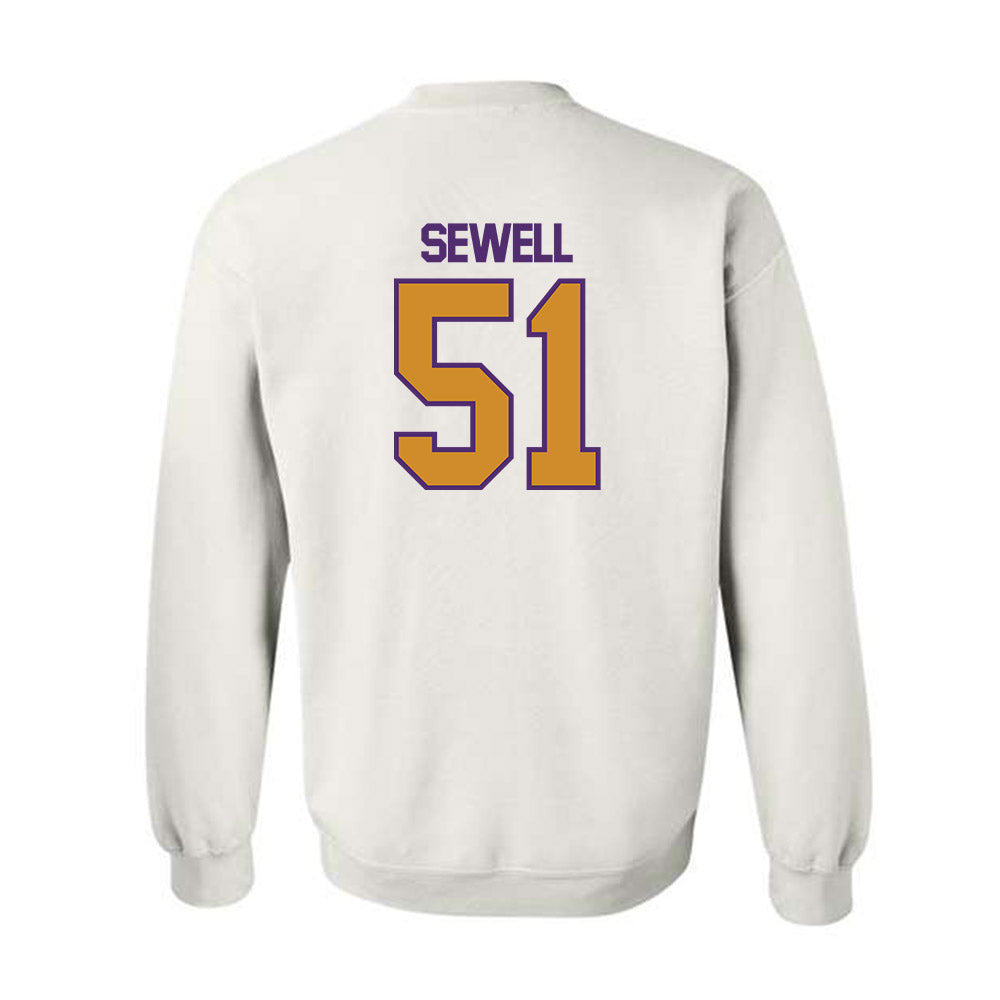 Alcorn - NCAA Football : Landen Sewell - Classic Shersey Crewneck Sweatshirt-1