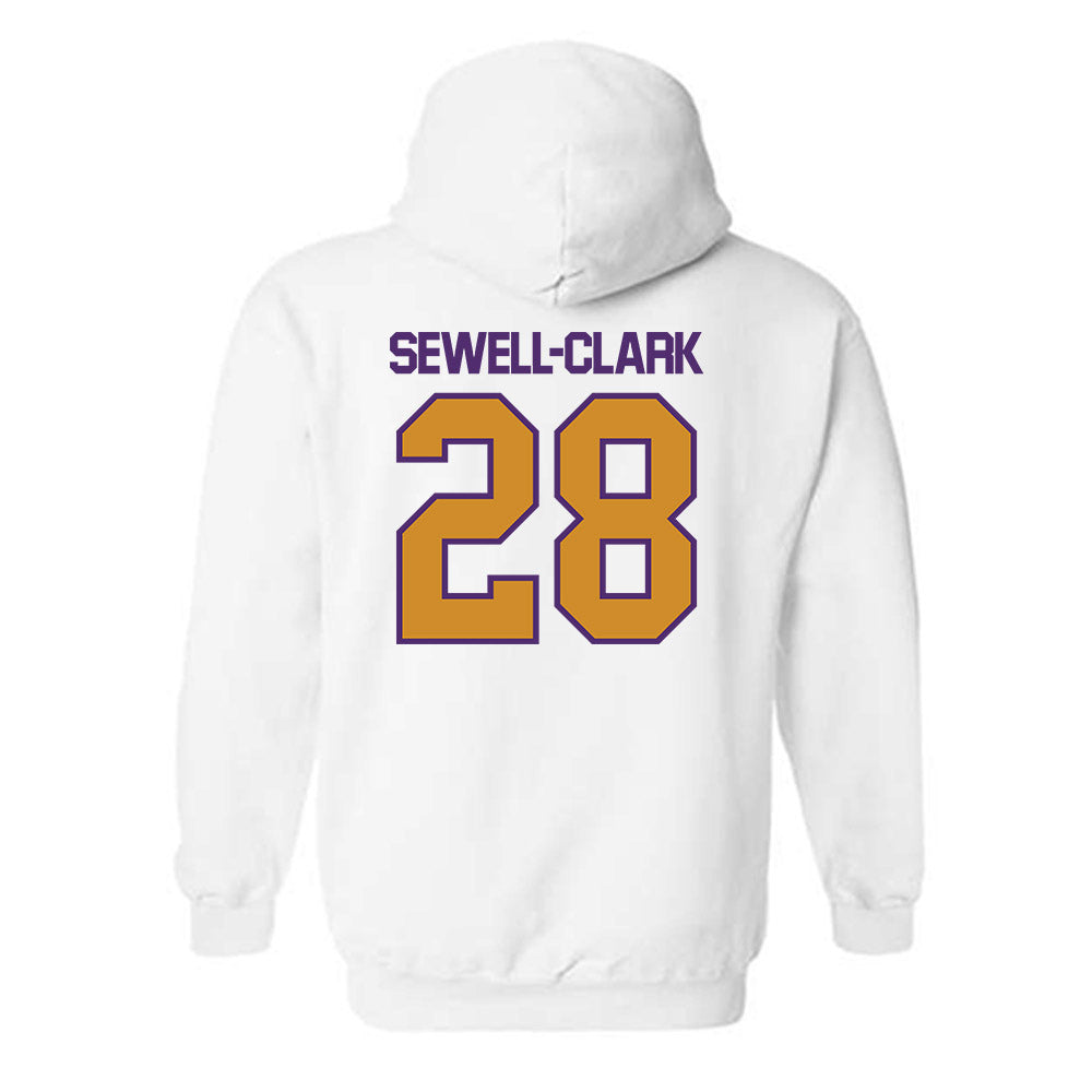 Alcorn - NCAA Football : JaCorian Sewell-Clark - Classic Shersey Hooded Sweatshirt-1