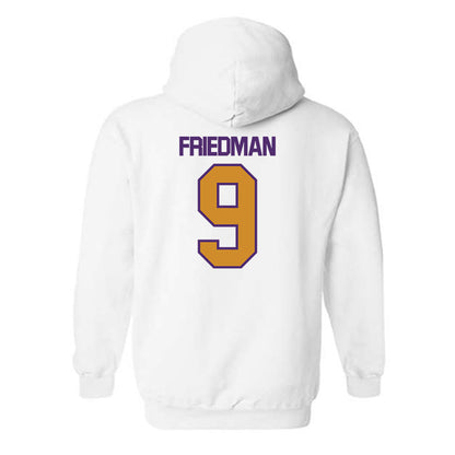 Alcorn - NCAA Baseball : Asher Friedman - Classic Shersey Hooded Sweatshirt-1