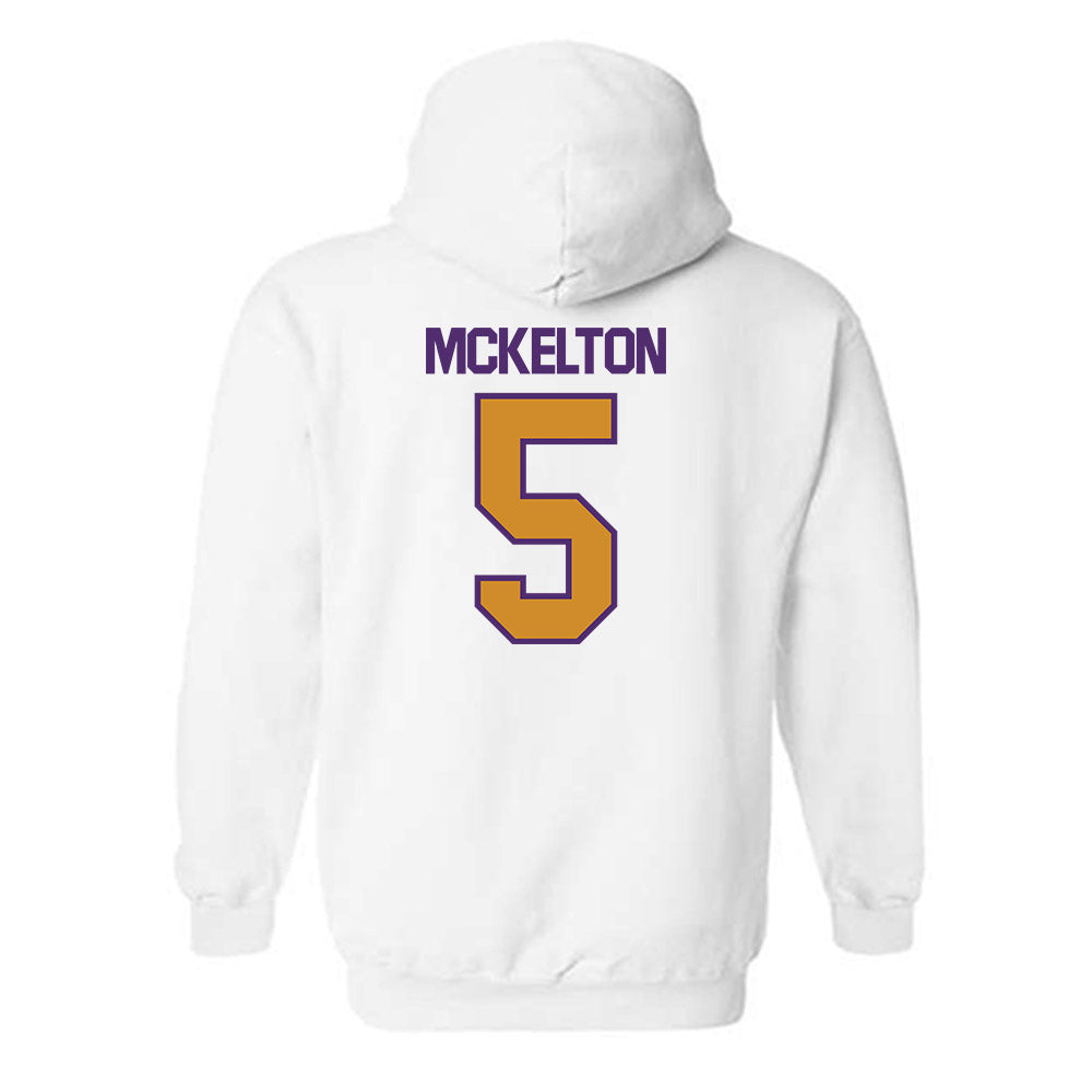 Alcorn - NCAA Football : Geoffrey Mckelton - Classic Shersey Hooded Sweatshirt-1