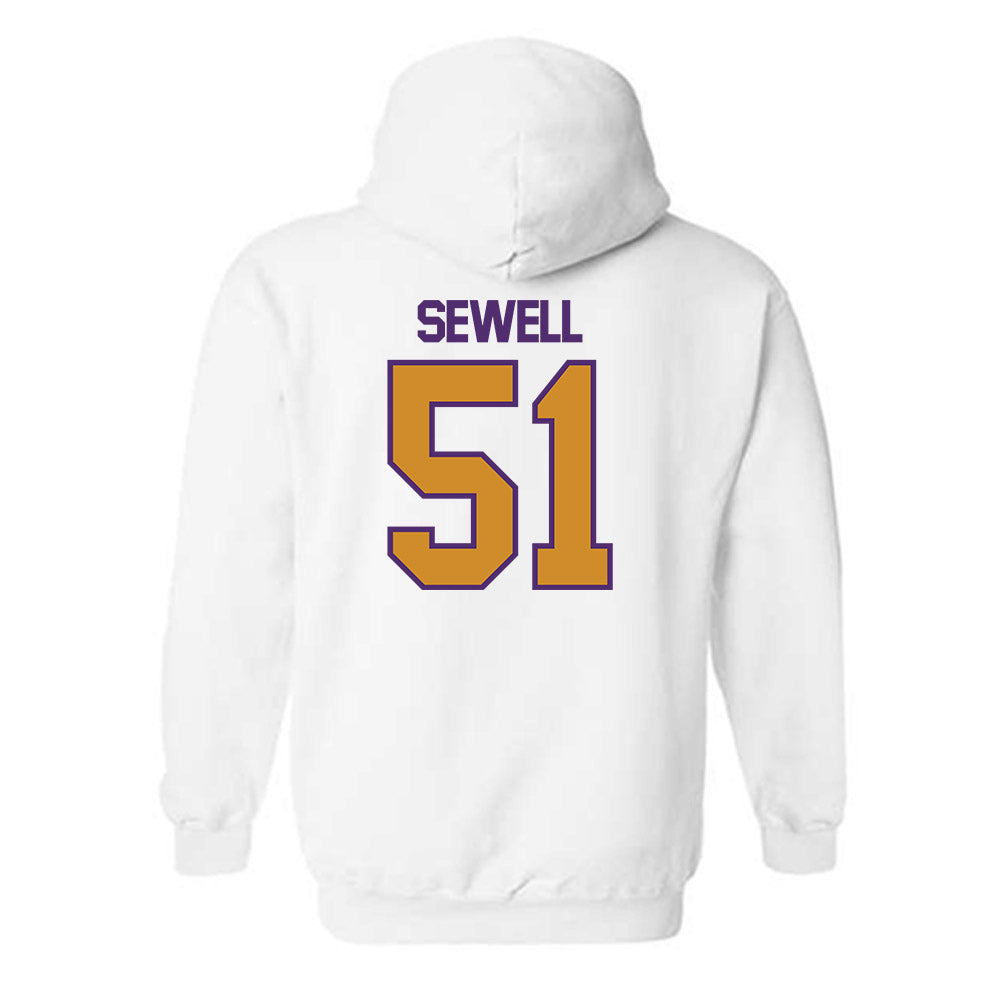 Alcorn - NCAA Football : Landen Sewell - Classic Shersey Hooded Sweatshirt-1