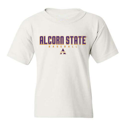 Alcorn - NCAA Baseball : Chase Ragas - Classic Shersey Youth T-Shirt-0