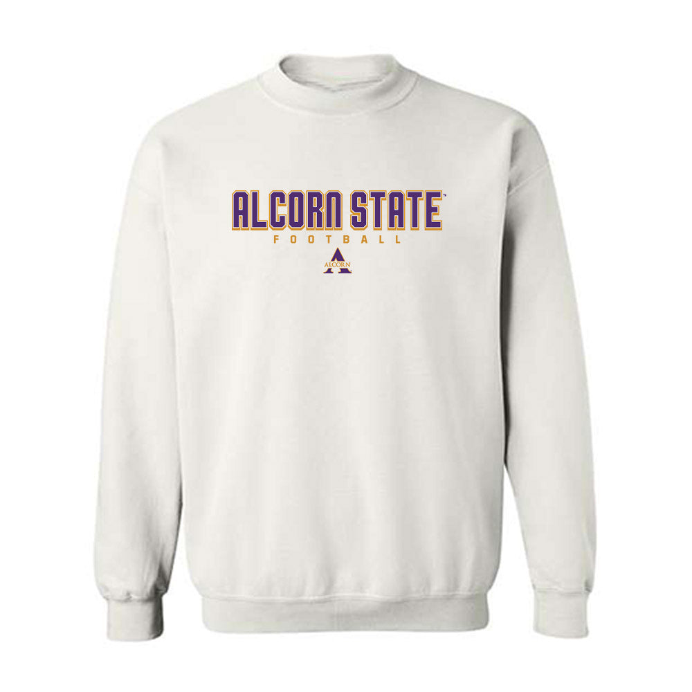 Alcorn - NCAA Football : Patrick Kince Jr - Classic Shersey Crewneck Sweatshirt-0