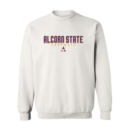 Alcorn - NCAA Football : Patrick Kince Jr - Classic Shersey Crewneck Sweatshirt-0