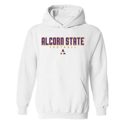 Alcorn - NCAA Football : Landen Sewell - Classic Shersey Hooded Sweatshirt-0