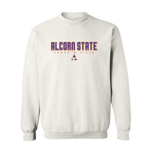 Alcorn - NCAA Women's Track & Field : Katie Gates - Classic Shersey Crewneck Sweatshirt-0