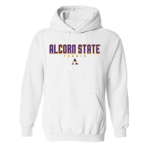Alcorn - NCAA Women's Tennis : Jenny Hussein - Classic Shersey Hooded Sweatshirt-0