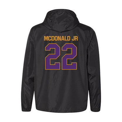 Alcorn - NCAA Football : Carl McDonald jr - Windbreaker-1