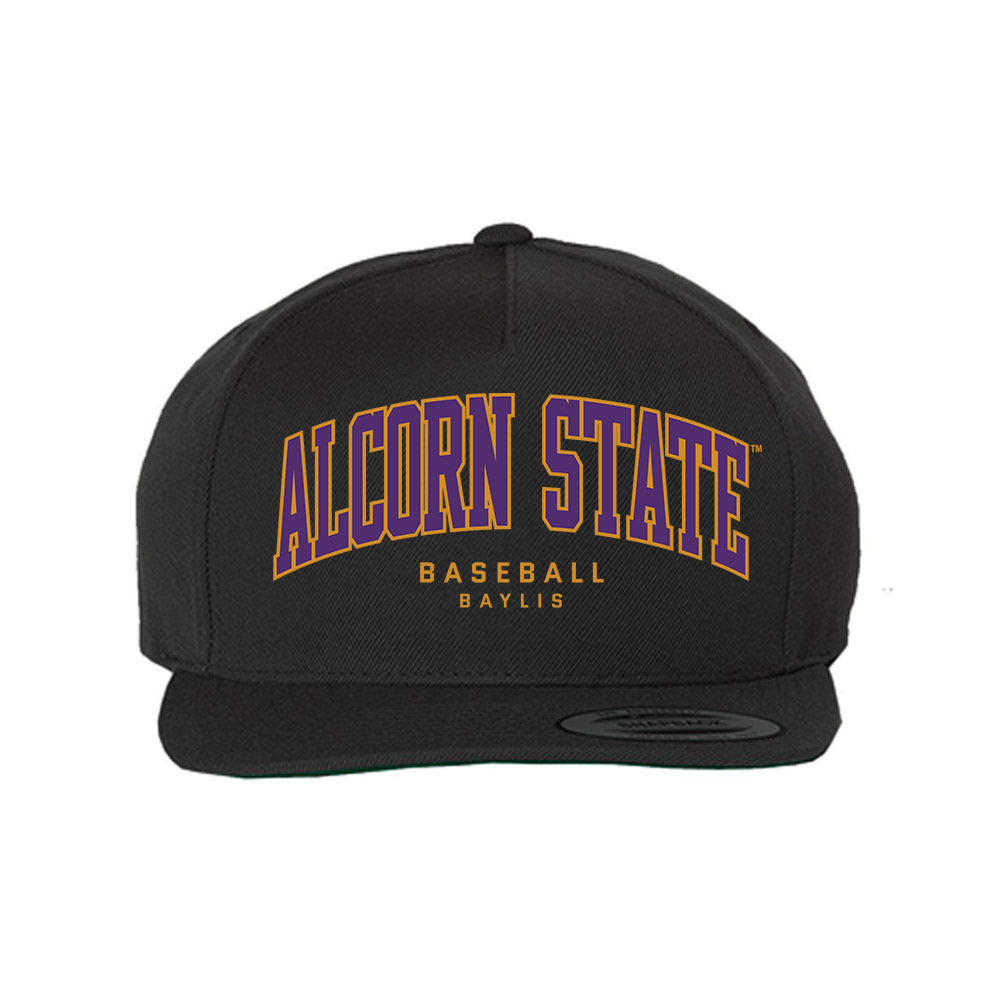 Alcorn - NCAA Baseball : Payton Baylis - Snapback Hat-0
