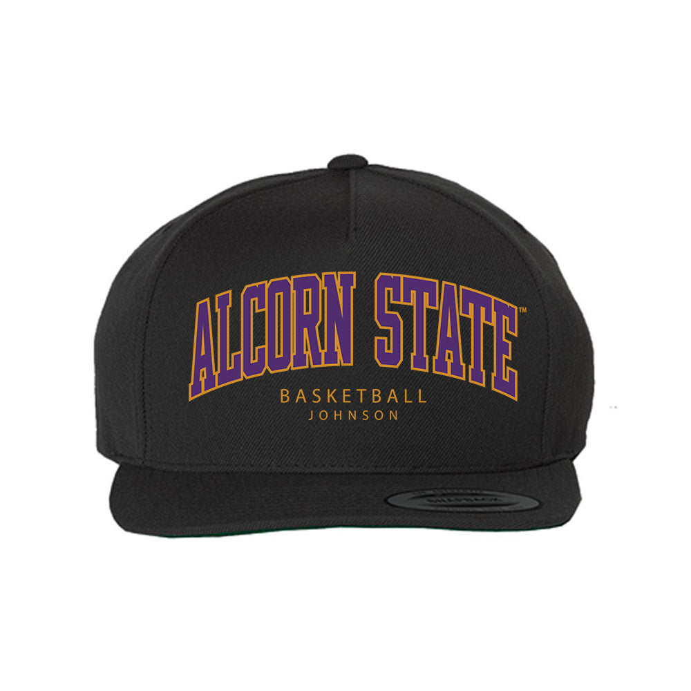 Alcorn - NCAA Women's Basketball : Jazlyn Johnson - Snapback Hat-0