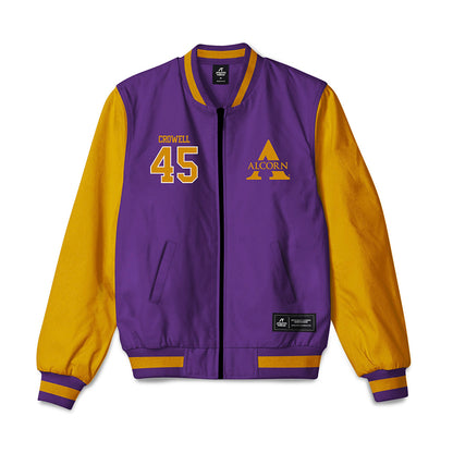 Alcorn - NCAA Football : Dillon Crowell - Bomber Jacket-0