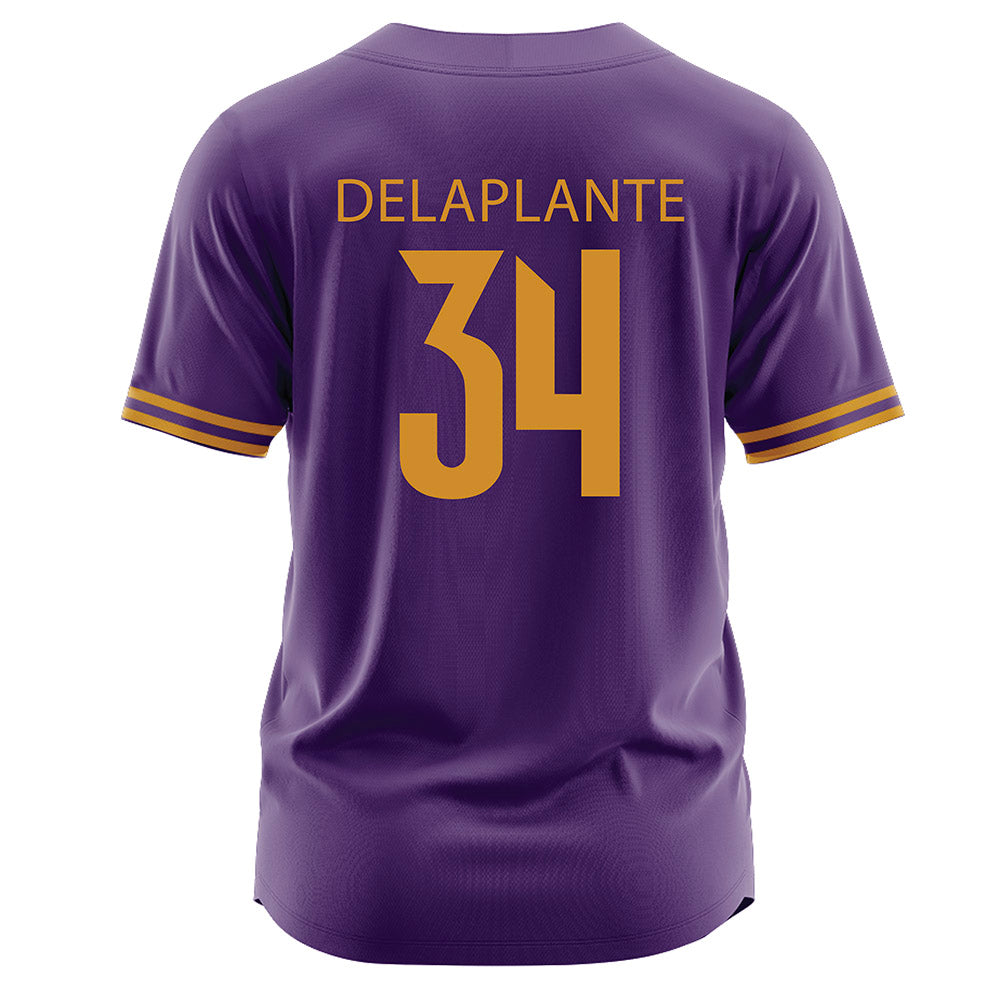 Alcorn - NCAA Baseball : Tristan Delaplante - Purple Jersey-1