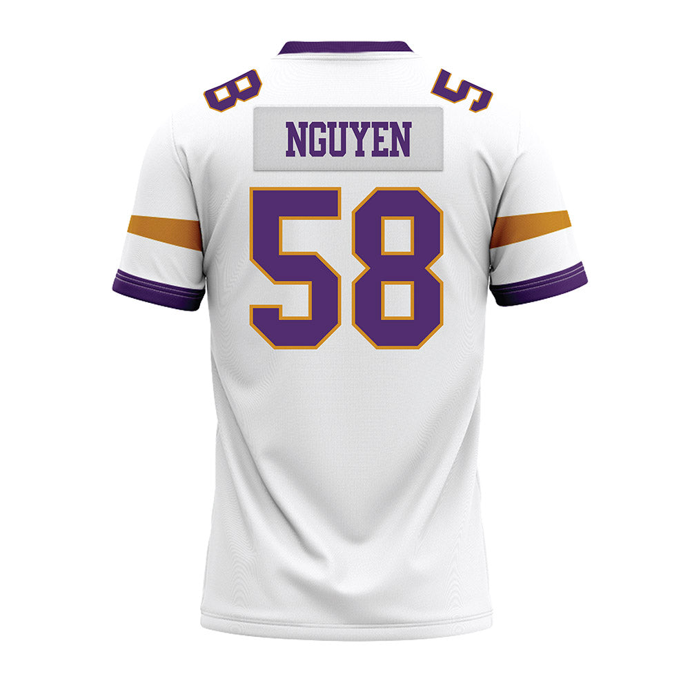 Alcorn - NCAA Football : Jaden Nguyen - white Premium Football Jersey-1