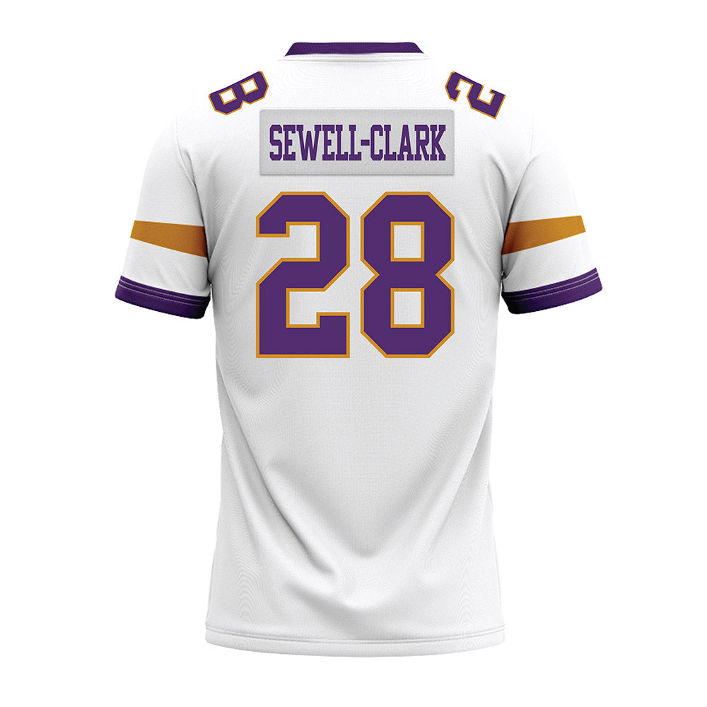 Alcorn - NCAA Football : JaCorian Sewell-Clark - white Premium Football Jersey-1
