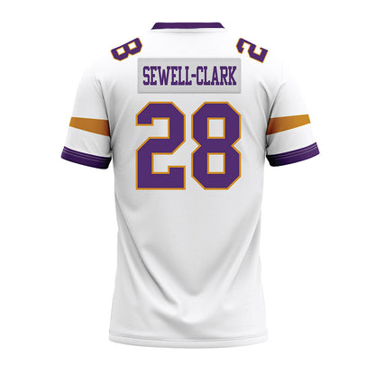 Alcorn - NCAA Football : JaCorian Sewell-Clark - white Premium Football Jersey-1