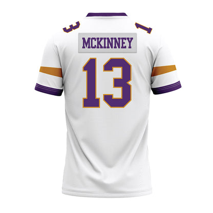 Alcorn - NCAA Football : Clinton Mckinney - white Premium Football Jersey-1