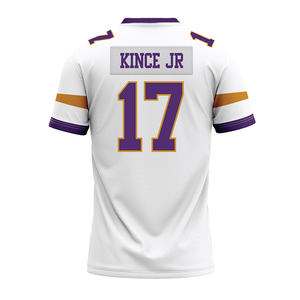 Alcorn - NCAA Football : Patrick Kince Jr - white Premium Football Jersey-1