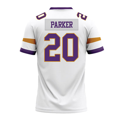Alcorn - NCAA Football : Deitron Parker - white Premium Football Jersey-1