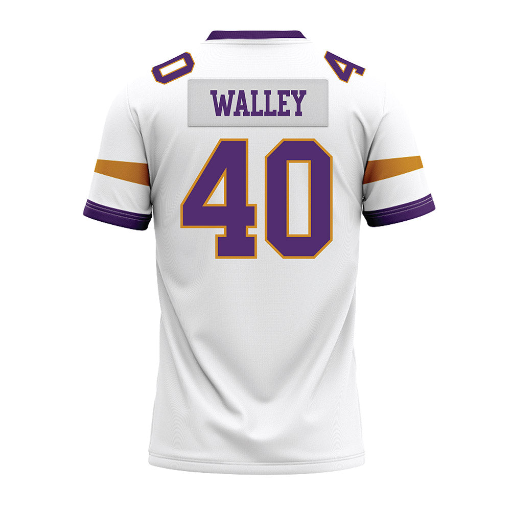 Alcorn - NCAA Football : Christopher Walley - white Premium Football Jersey-1
