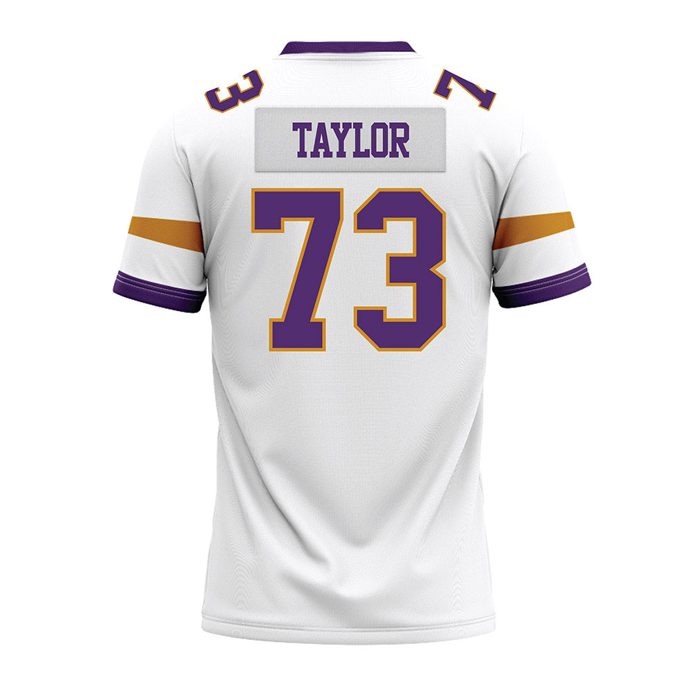Alcorn - NCAA Football : SharDez Taylor - white Premium Football Jersey-1