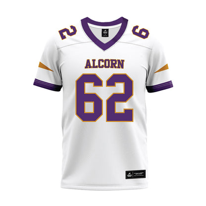 Alcorn - NCAA Football : Jaden Bryant - white Premium Football Jersey-0