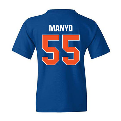 HCU - NCAA Baseball : Tyler Manyo - Classic Shersey Youth T-Shirt-1