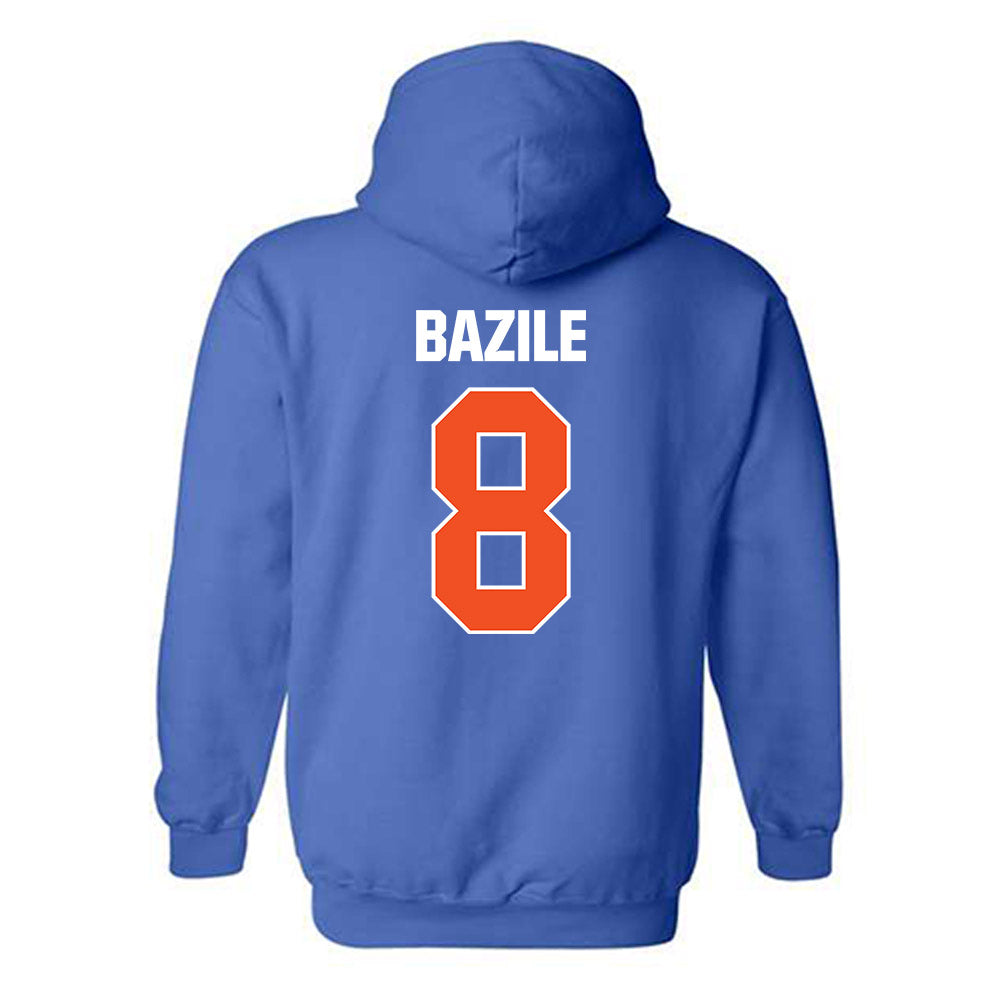 HCU - NCAA Baseball : Walker Bazile - Classic Shersey Hooded Sweatshirt-1