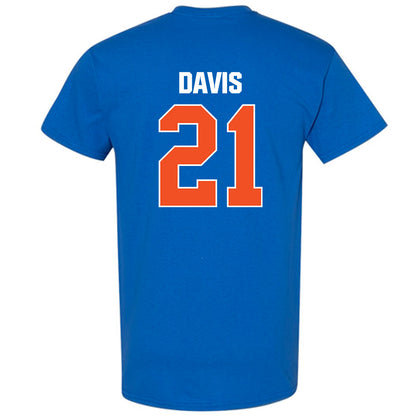 HCU - NCAA Baseball : Chase Davis - Classic Shersey T-Shirt-1