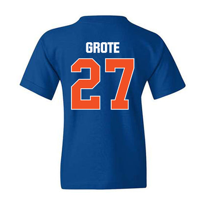 HCU - NCAA Men's Soccer : Chris Grote - Classic Shersey Youth T-Shirt-1