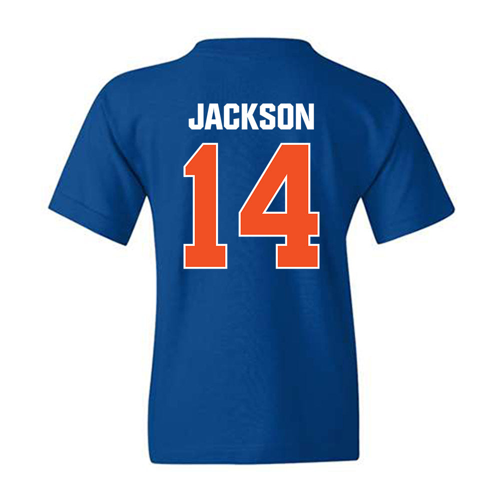 HCU - NCAA Baseball : Tyree Jackson - Classic Shersey Youth T-Shirt-1