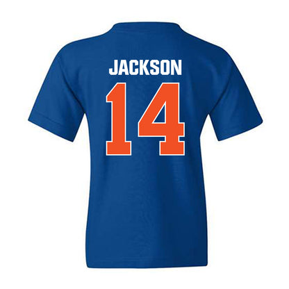 HCU - NCAA Baseball : Tyree Jackson - Classic Shersey Youth T-Shirt-1