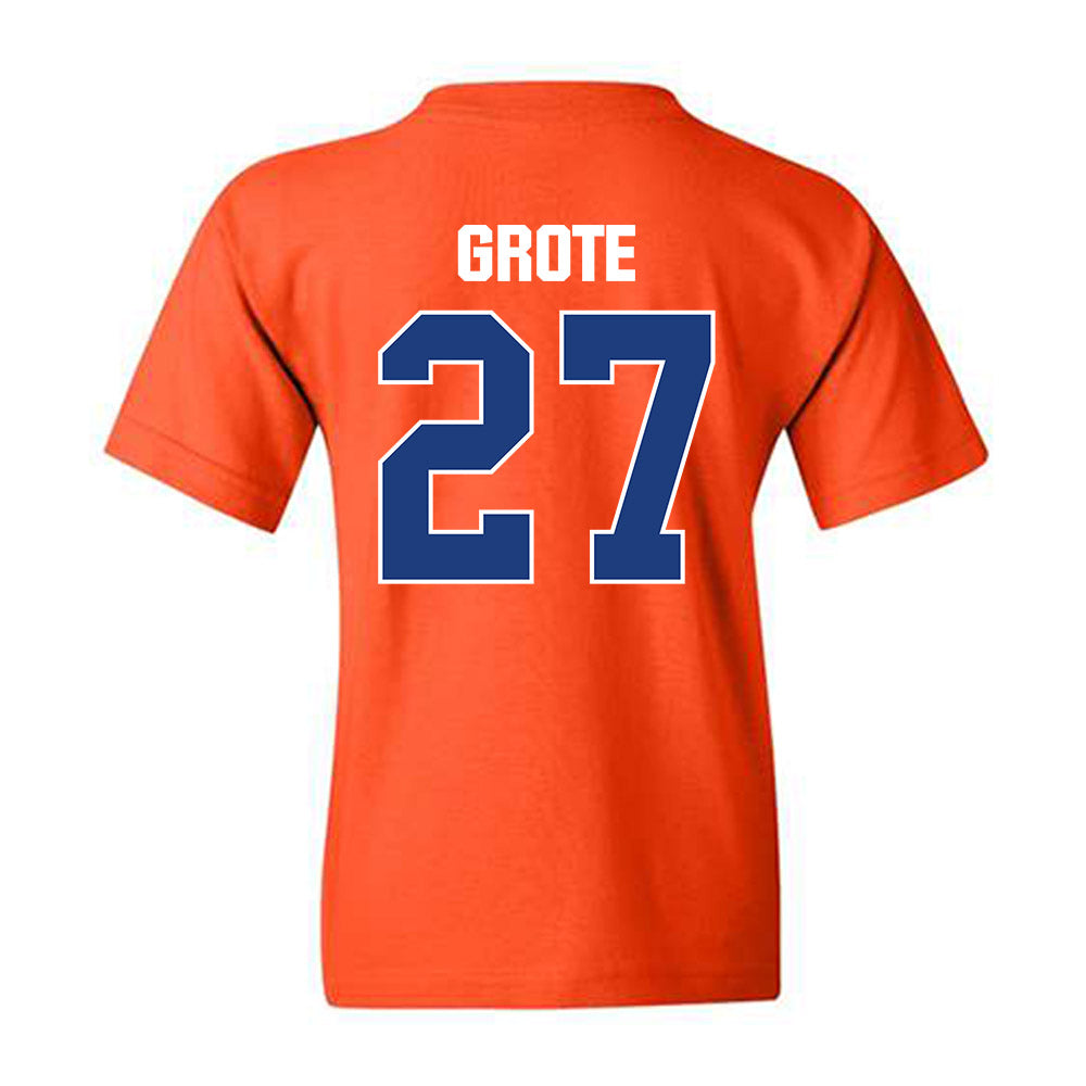 HCU - NCAA Men's Soccer : Chris Grote - Classic Shersey Youth T-Shirt-1
