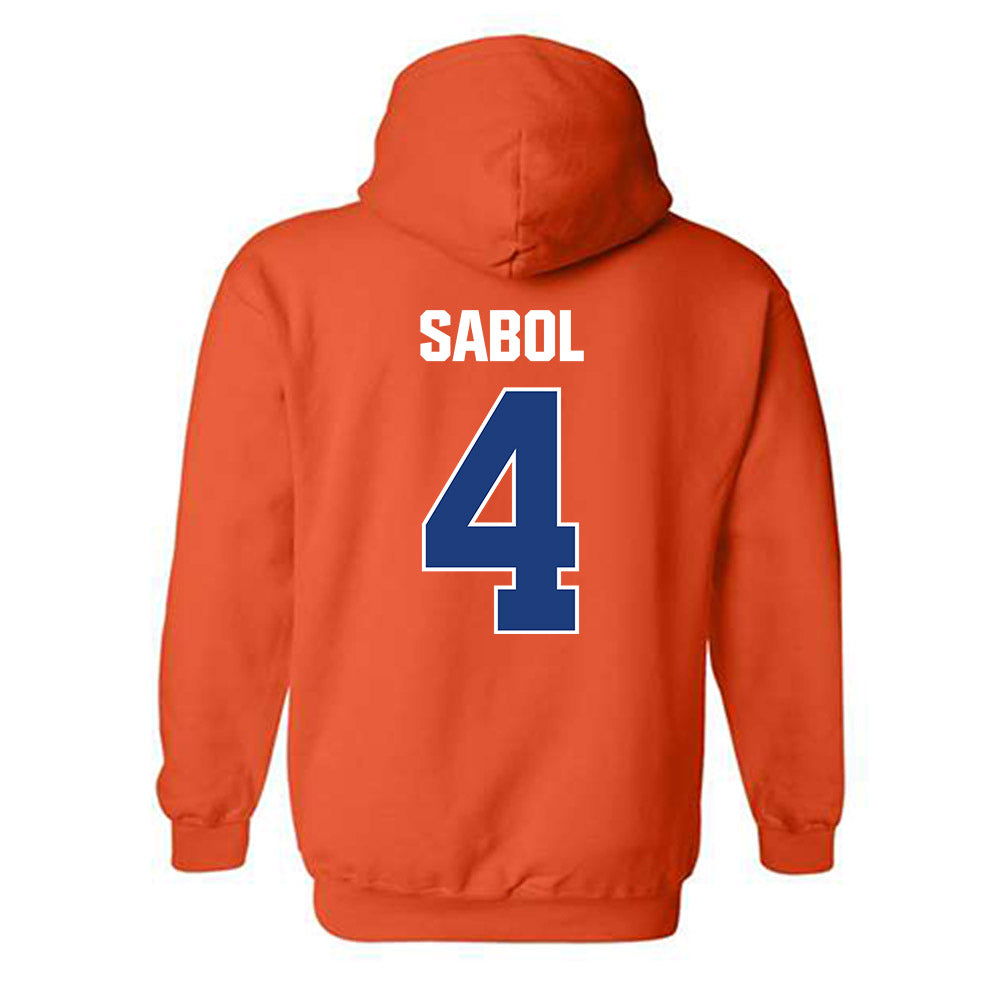 HCU - NCAA Beach Volleyball : Sophia Sabol - Classic Shersey Hooded Sweatshirt-1