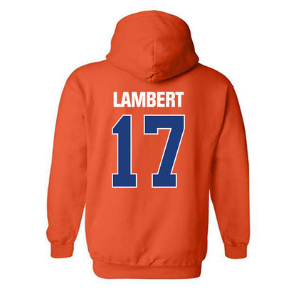 HCU - NCAA Baseball : Brock Lambert - Classic Shersey Hooded Sweatshirt-1