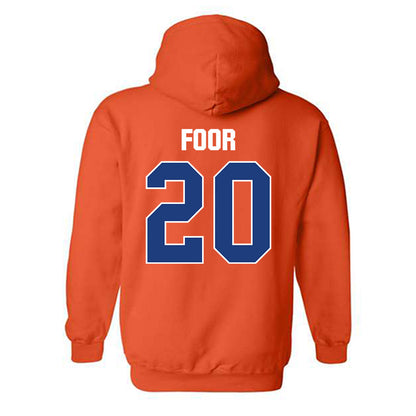 HCU - NCAA Softball : Jaycee Foor - Classic Shersey Hooded Sweatshirt-1