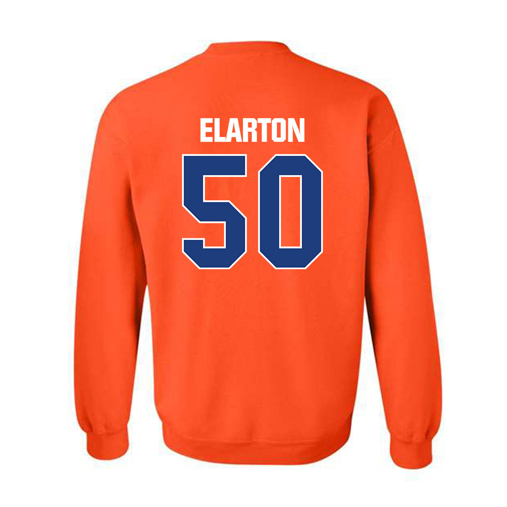 HCU - NCAA Baseball : Kenan Elarton - Classic Shersey Crewneck Sweatshirt-1