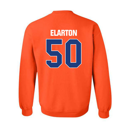 HCU - NCAA Baseball : Kenan Elarton - Classic Shersey Crewneck Sweatshirt-1