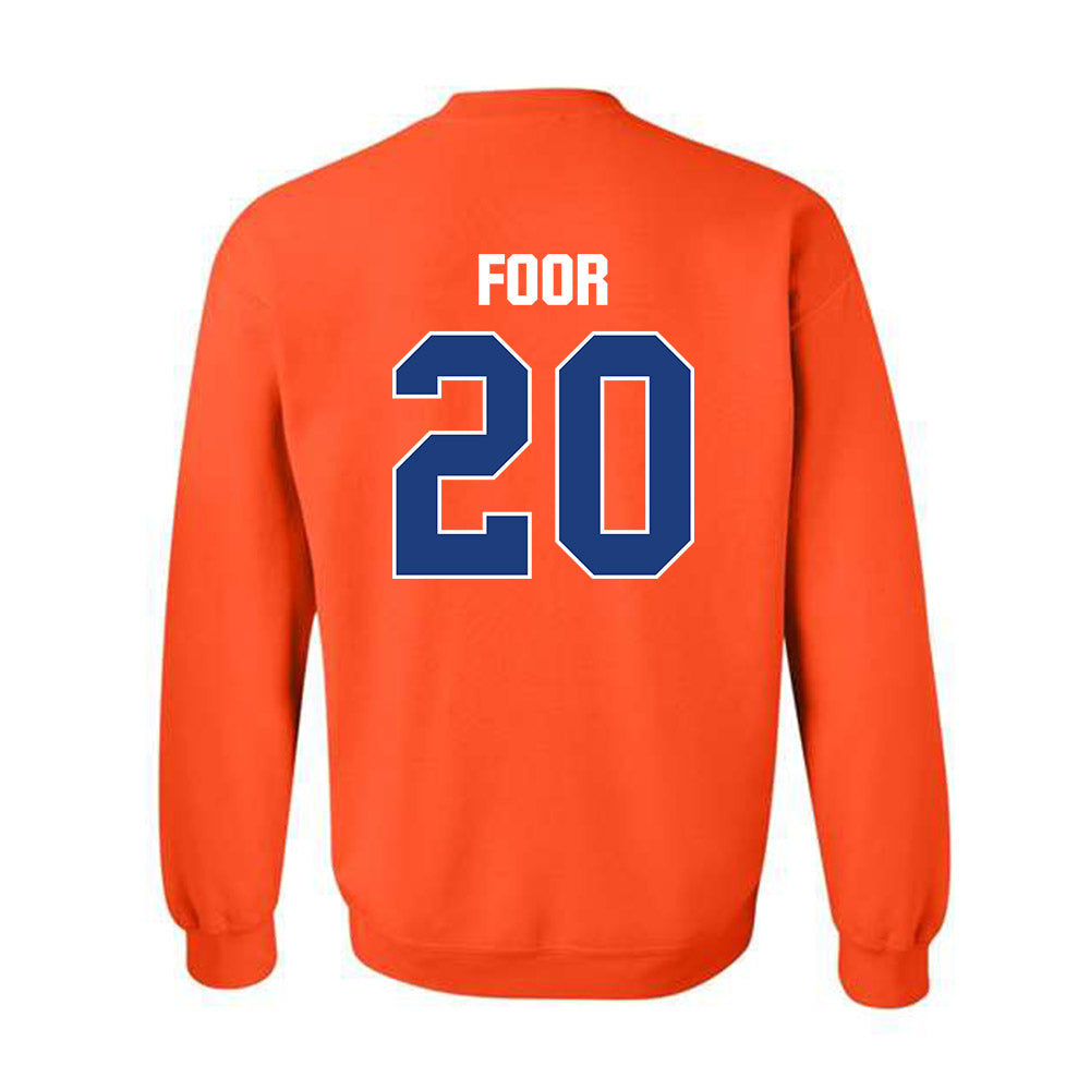 HCU - NCAA Softball : Jaycee Foor - Classic Shersey Crewneck Sweatshirt-1