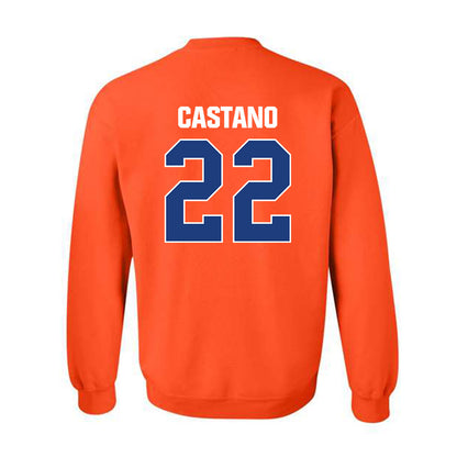 HCU - NCAA Baseball : Louis Castano - Classic Shersey Crewneck Sweatshirt-1